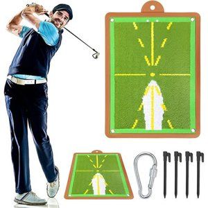 Golf Training Mat for Swing Detection Batting, Advanced Golf Training Aid
